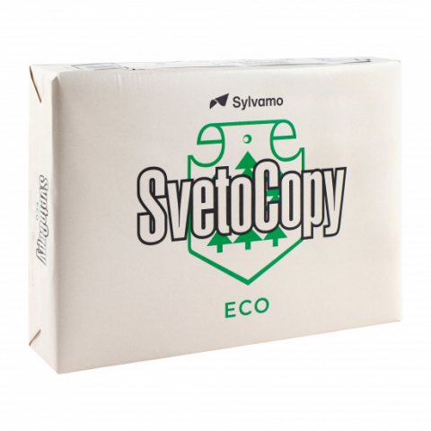 Бумага SvetoCopy А4, 80 г/кв.м, 500 листов, класс бумаги С, белизна CIE 60% 10101